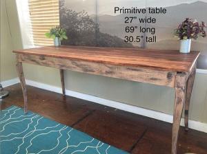 primitive table