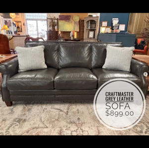 leather sofa